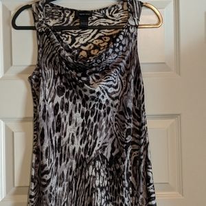 Animal print blouse